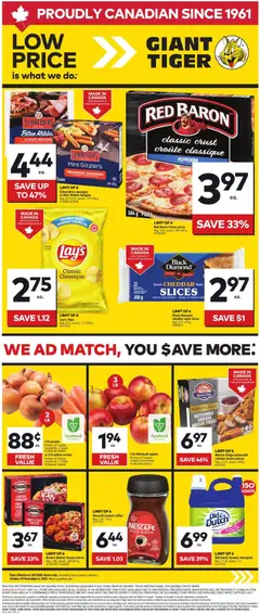 Preview of leaflet Weekly Flyer from shop Giant Tiger is valid from Oct 29, 2025