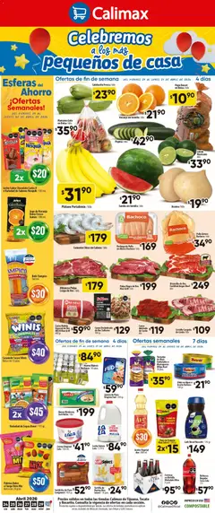 Vista previa las ofertas de la tienda Calimax - Calimax folleto desde el 24/04/2026 