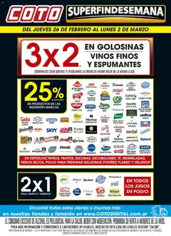 Vista previa del folleto de la tienda Coto válido desde el 26/02/2026 