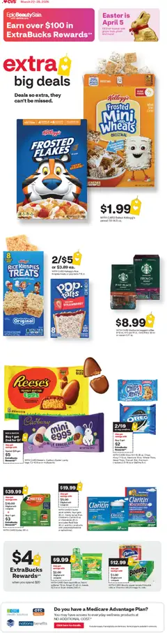 Ad Preview of CVS Pharmacy CVS Pharmacy Weekly Ad - TX from 03/22/2026