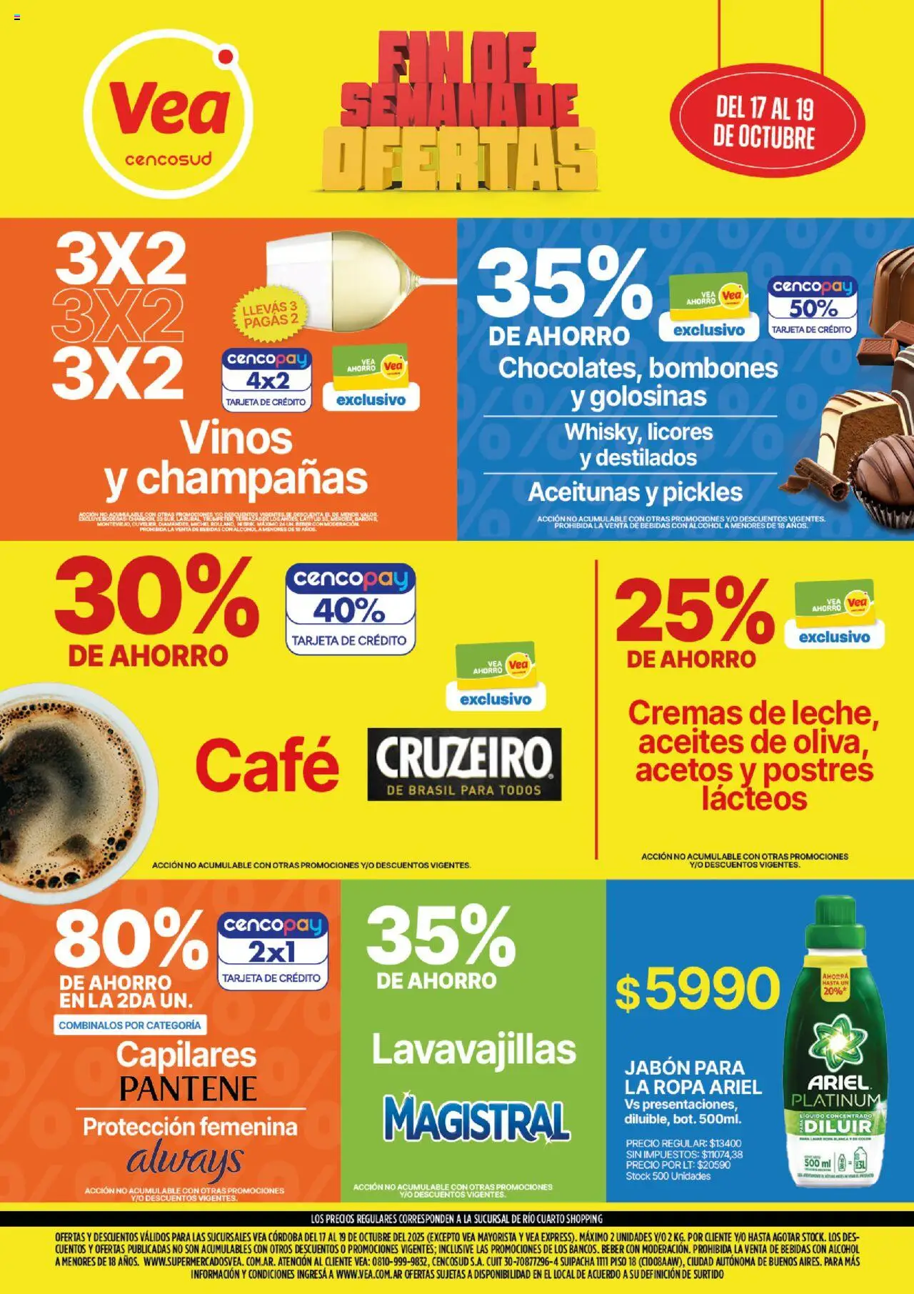 Vea Ofertas fin de semana | Córdoba del 17/10/2025 >> Catálogo
