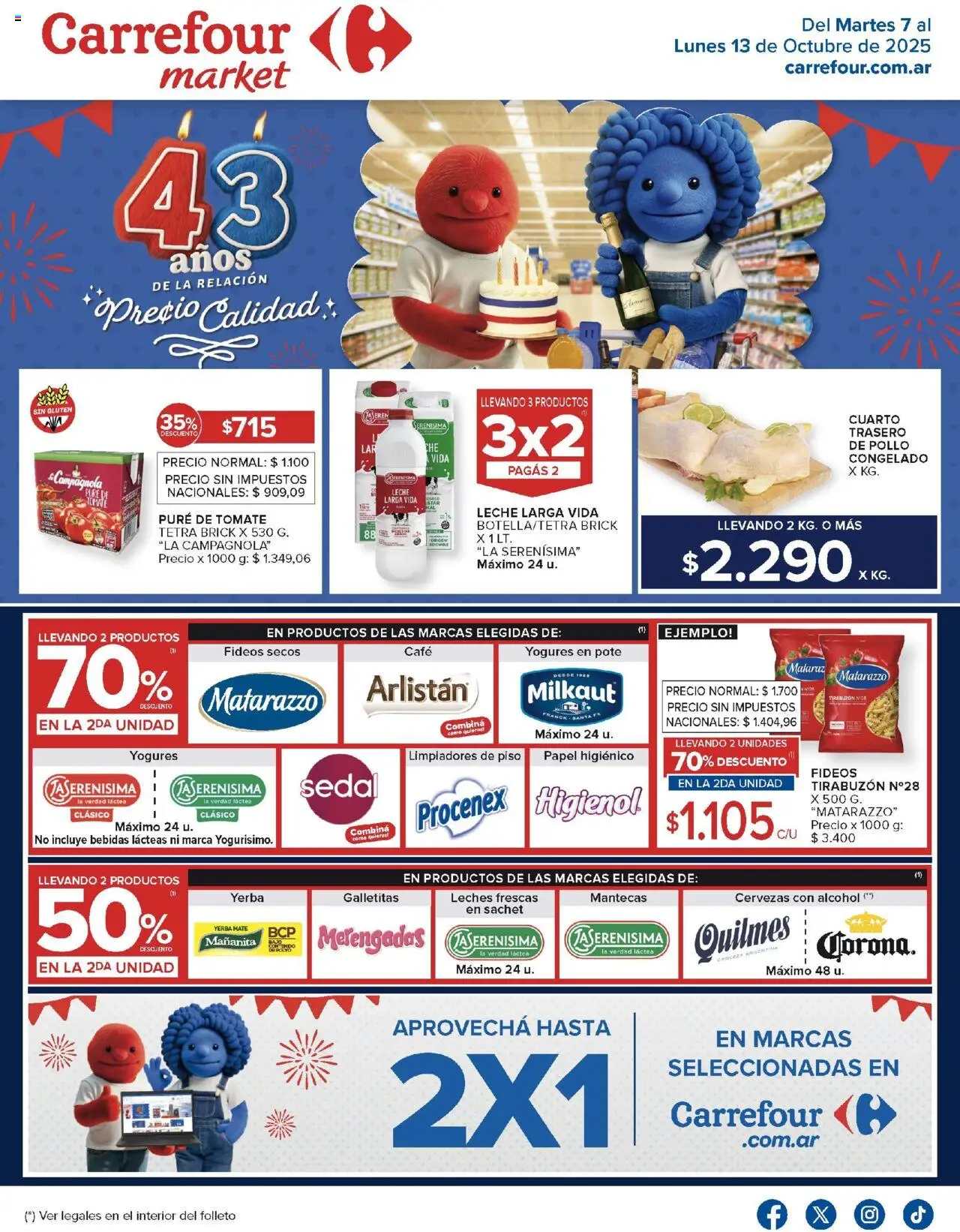 Carrefour Market Catálogo Corrientes del 07/10/2025 Online