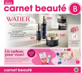 Un aperçu du dépliant Carnet Beauté du magasin Uniprix est valide à partir 11 sept. 2025