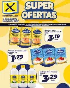 Pré-Visualização do folheto "Ofertas Super" da loja X Supermercados válido a partir de 25/10/2025