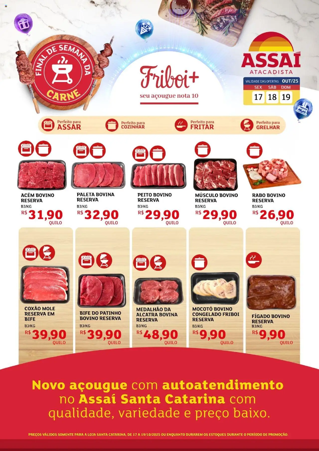 Assaí Atacadista folheto "Encarte - SP" válido a partir de 17/10/2025 - número de página 1