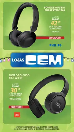 Pré-Visualização do folheto "Ofertas atuais" da loja Lojas Cem válido a partir de 01/12/2025 | Página: 54