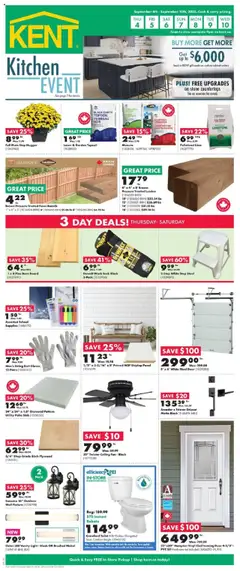 Preview of leaflet Weekly Flyer - PE from shop Kent is valid from Sep 04, 2025