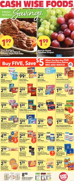 Ad Preview of Cash Wise Weekly Ad from 07/30/2025