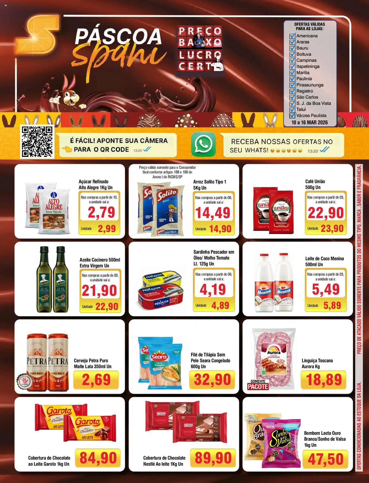 Pré-Visualização do folheto "Spani Atacadista - Ofertas da semana" da loja Spani Atacadista válido a partir de 10/03/2026
