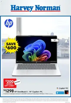 Preview of catalogue Super Deals On Computers & Accessories from shop Harvey Norman valid 4 Sept 2025