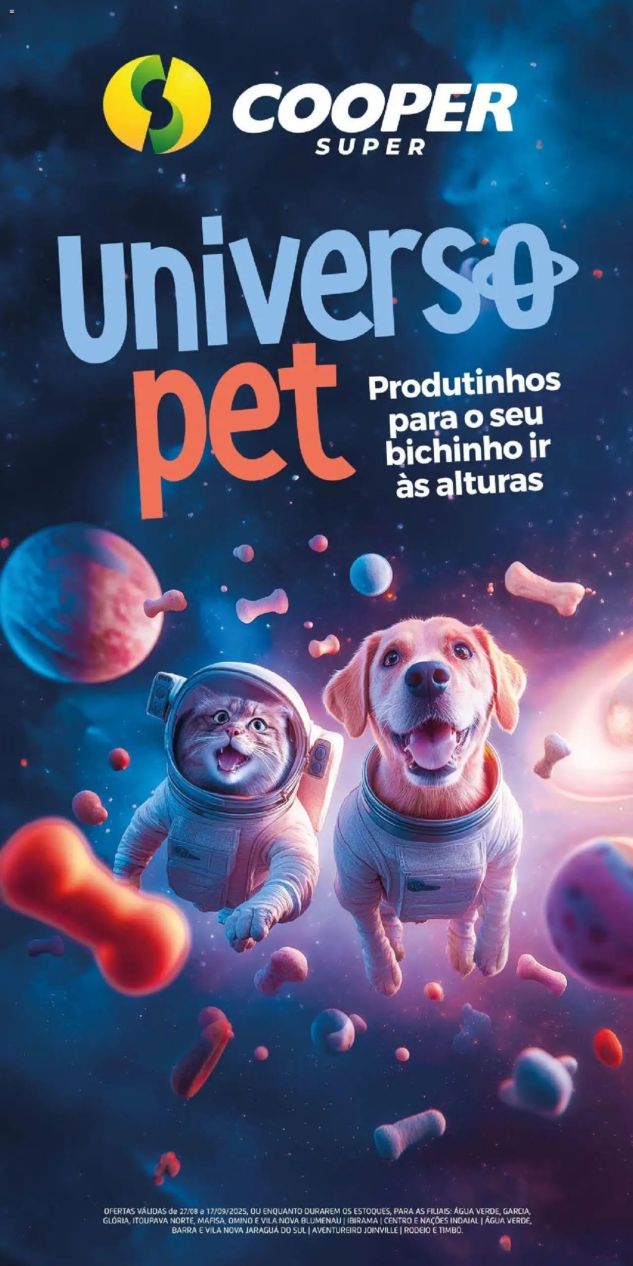 Cooper folheto "Ofertas Universo Pet" válido a partir de 27/08/2025 - número de página 1