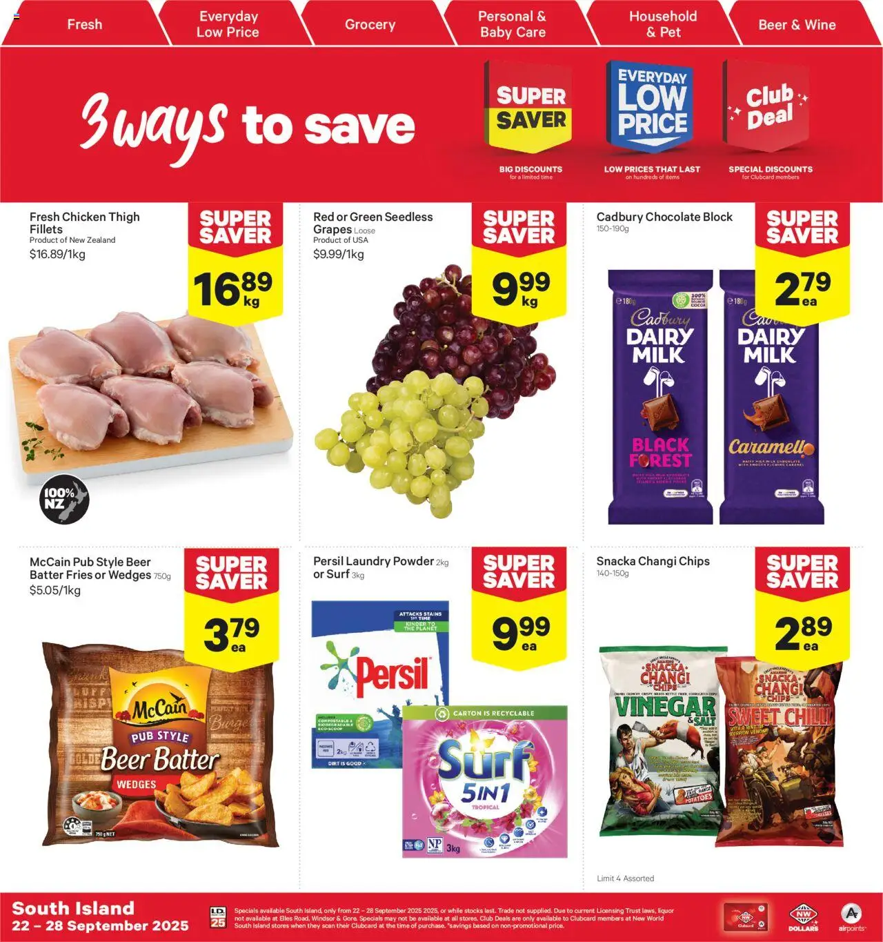 Catalogue New World catalogue valid from 22 Sept 2025 - page 1