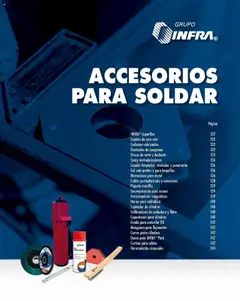 Vista previa las ofertas de la tienda Infra - Catálogo Productos y accesorios para el soldador desde el 07/01/2025 
