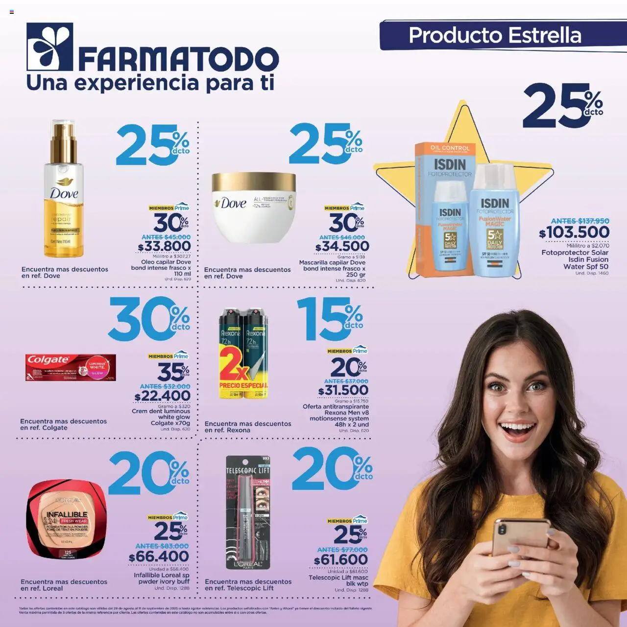 FarmaTodo Catálogo: 29/08/2025 - 11/09/2025 > Últimas Ofertas pagina numero 1
