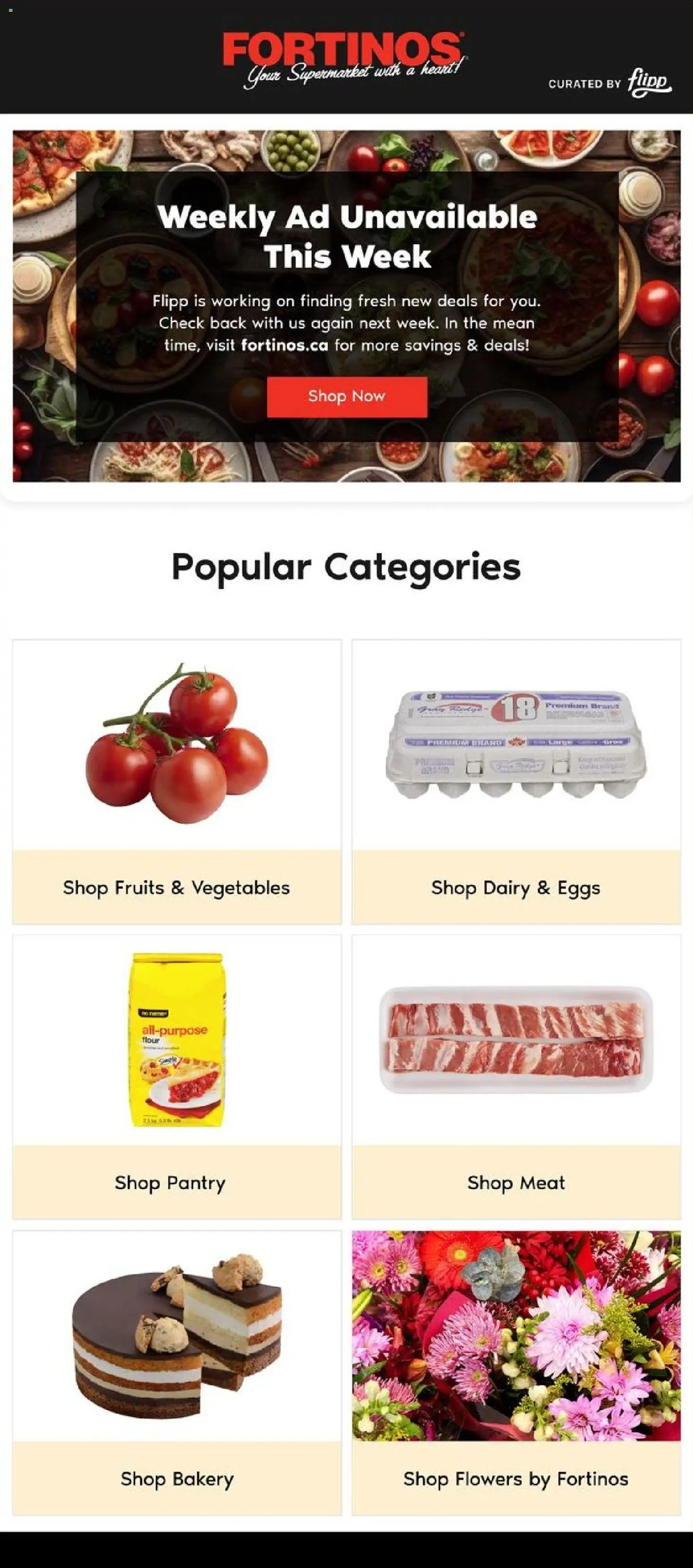 Preview of leaflet Weekly flyer / circulaire from shop Fortinos is valid from Dec 25, 2025