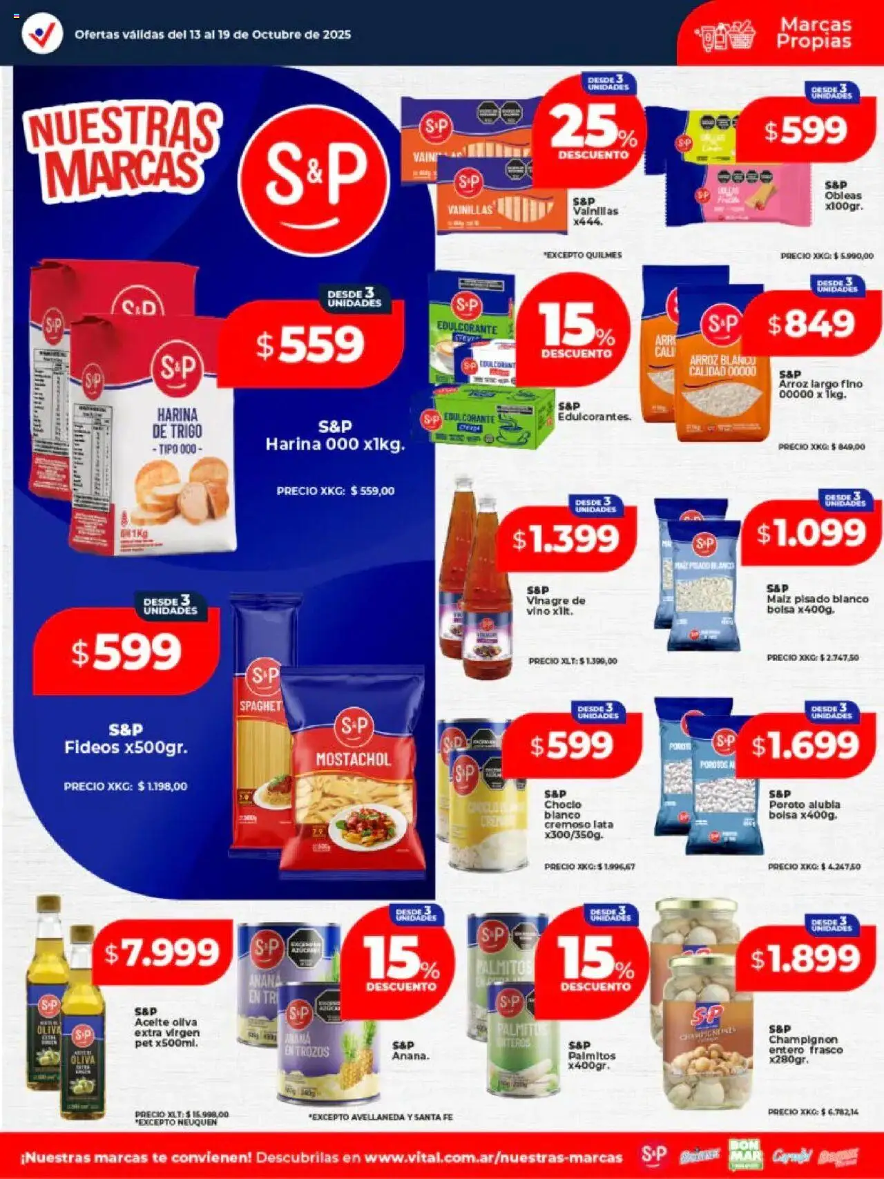 Vital Especial nuestras marcas - Abasto del 13/10/2025 >> Catálogo