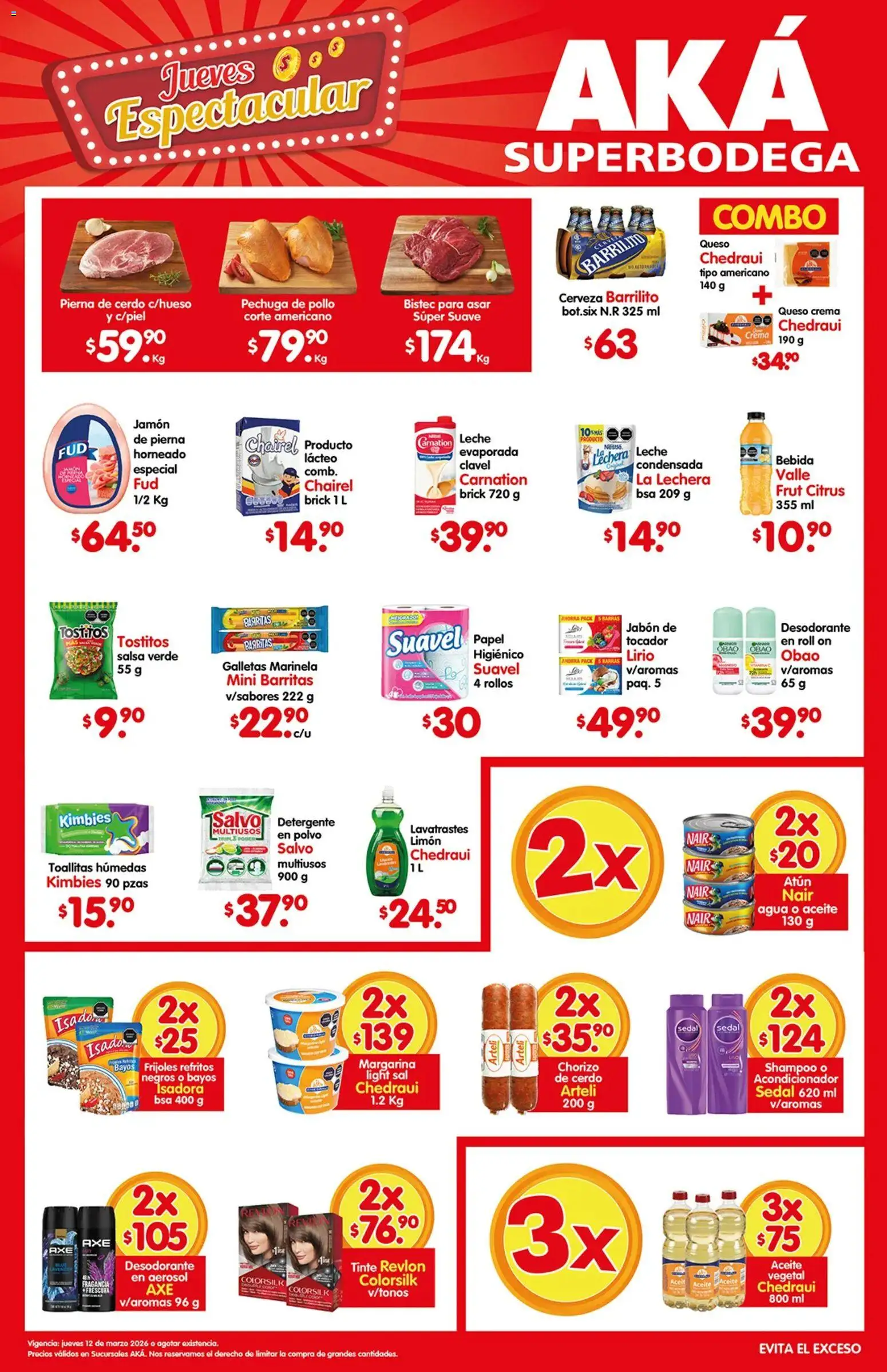 Vista previa las ofertas de la tienda Arteli - Arteli folleto Aká Super Bodega desde el 12/03/2026 