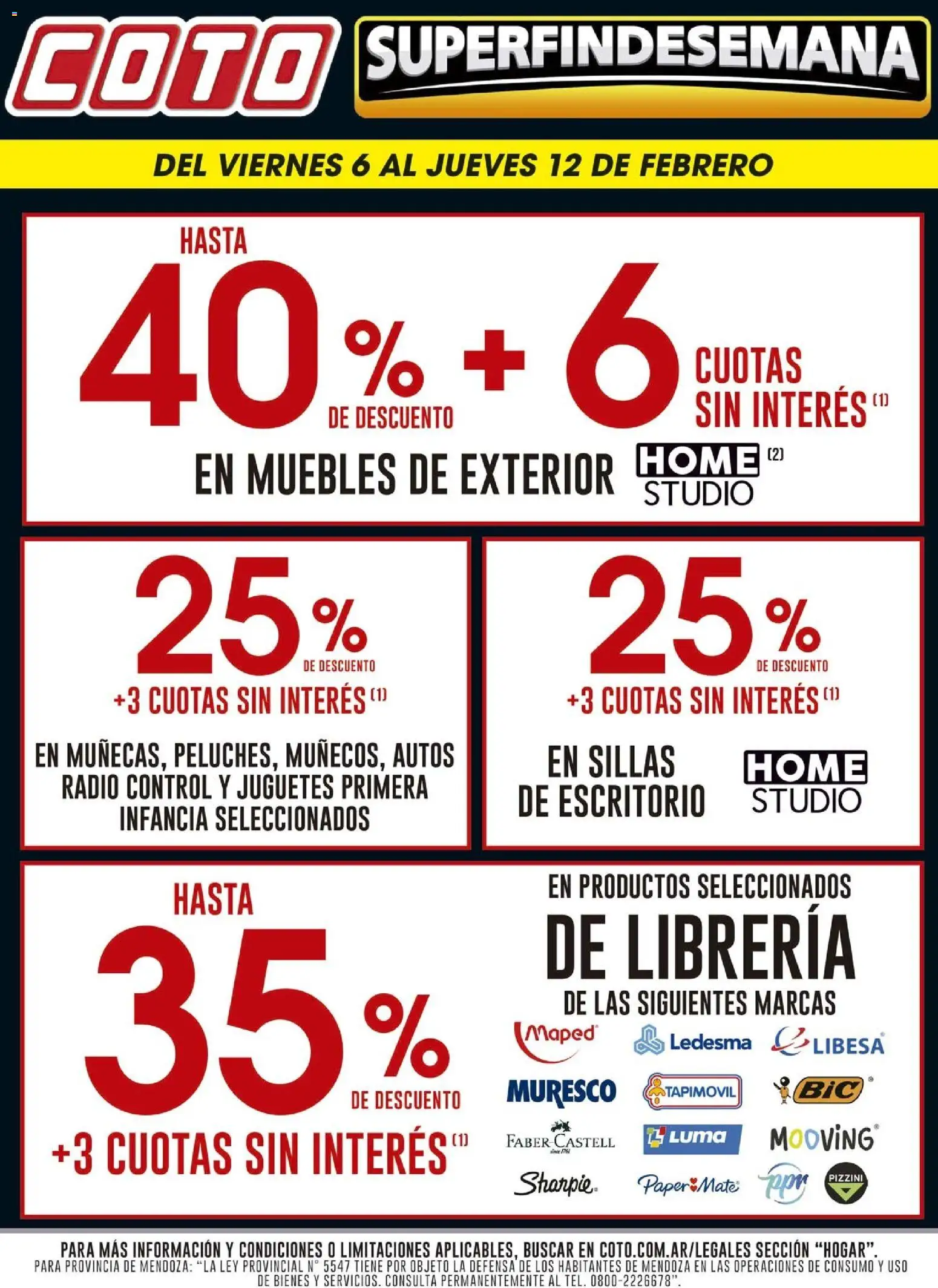 Vista previa del folleto de la tienda Coto válido desde el 06/02/2026 