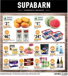Preview of catalogue Catalogue from shop Supabarn valid 12/11/2025