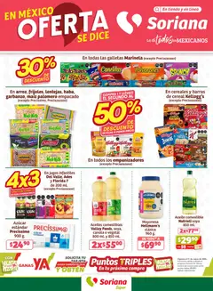 Vista previa las ofertas de la tienda Soriana - Soriana Fin de Semana Súper: Chih, Delicias, Dur y Coah (excepto Saltillo) desde el 05/03/2026 