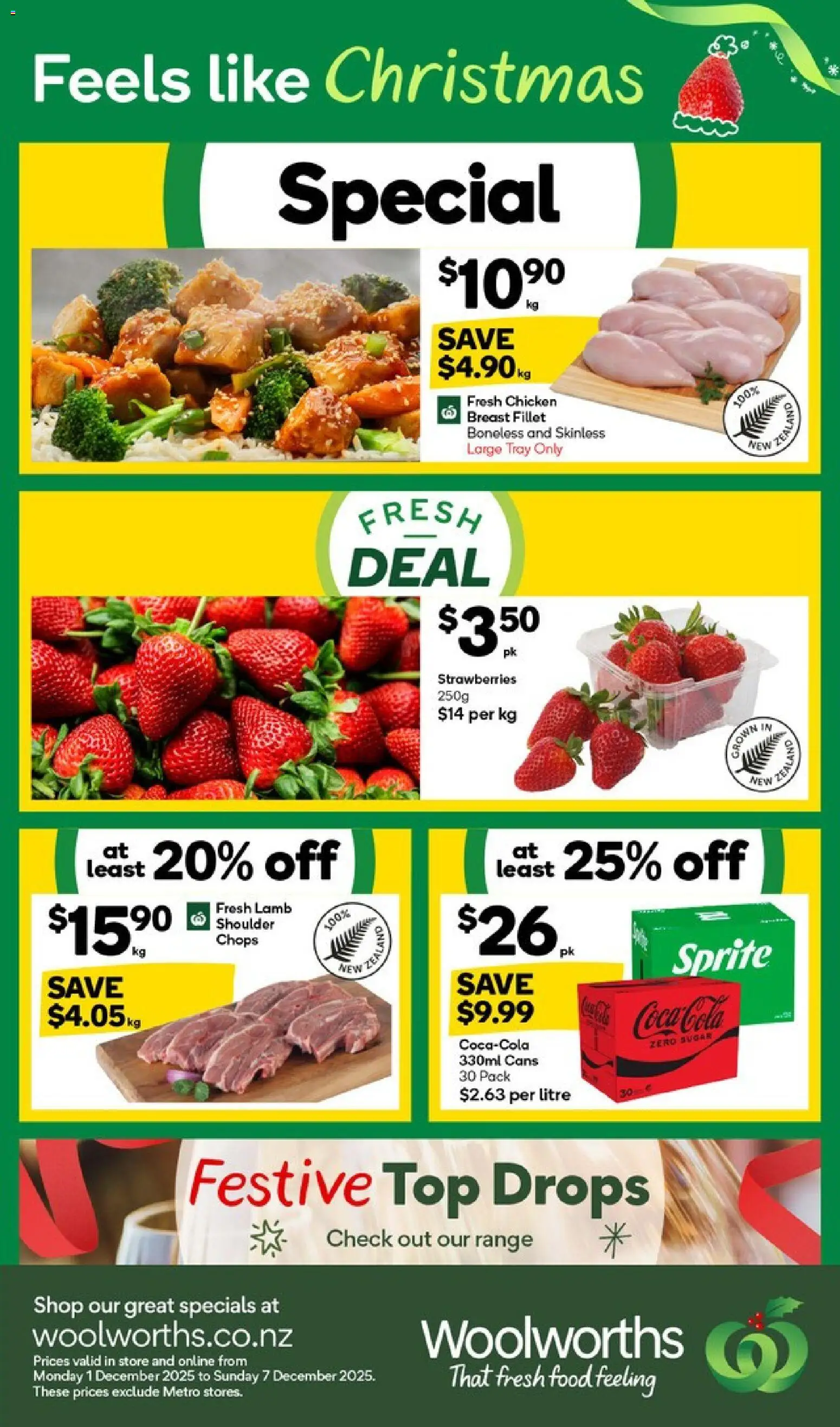 Preview of catalogue Catalogue South Island from shop Woolworths valid 1 Dec 2025