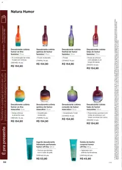 Pré-Visualização do folheto "Ciclo 17/2025" da loja Natura válido a partir de 14/10/2025 | Página: 64