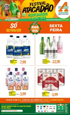 Pré-Visualização do folheto "Ofertas - SP" da loja Atacadão válido a partir de 12/09/2025