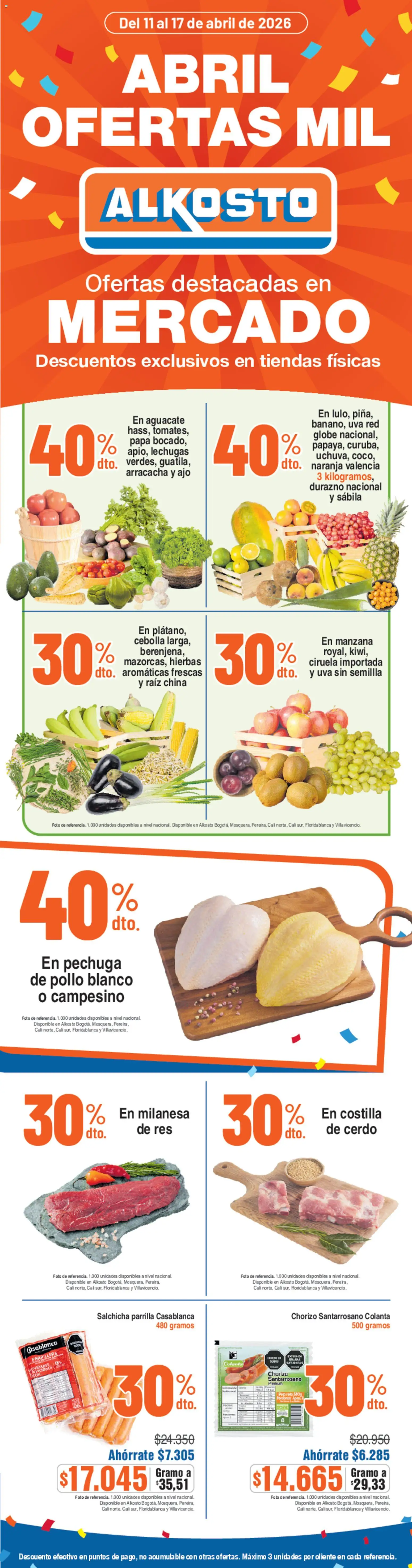  Vista previa del prospecto Alkosto catálogo del almacen Alkosto válida del 11/04/2026 al 17/04/2026