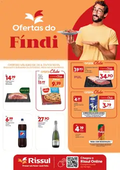 Pré-Visualização do folheto "Ofertas do Fíndi" da loja Rissul válido a partir de 24/10/2025