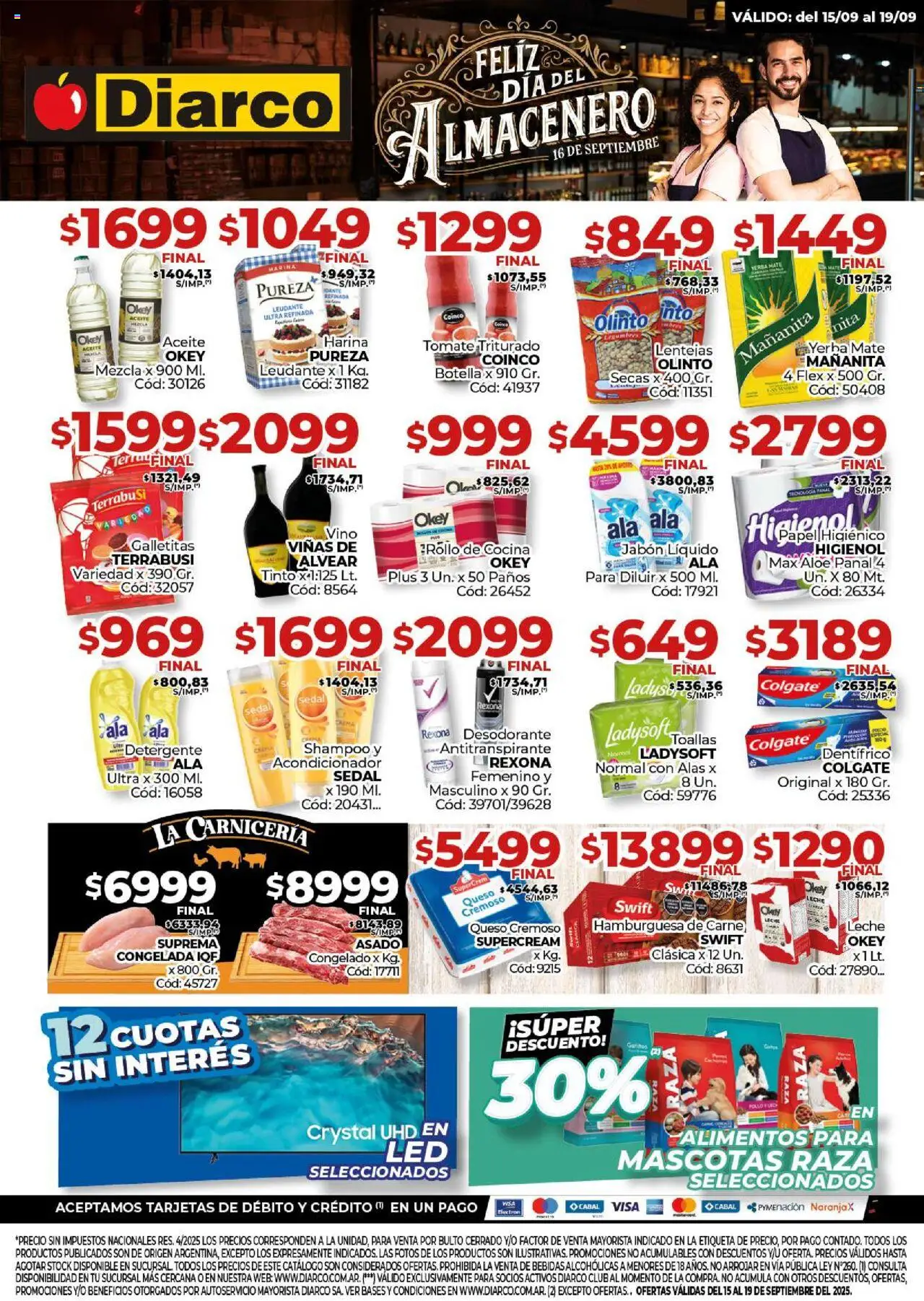 Diarco Ofertas del 15/09/2025 Online