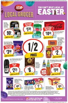 Preview of catalogue IGA Local Grocer NSW from shop IGA valid 25/03/2026