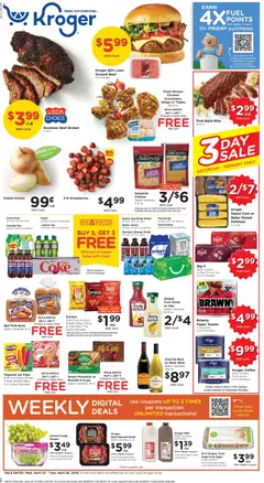 Ad Preview of Kroger Kroger Weekly Ad from 04/22/2026