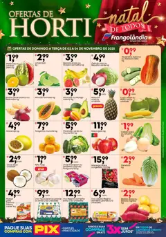 Pré-Visualização do folheto "Ofertas Horti" da loja Frangolândia válido a partir de 02/11/2025