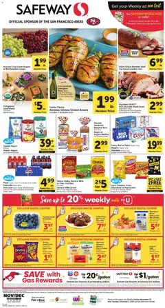 Ad Preview of Safeway Weekly Ad from 11/28/2025