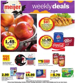 Ad Preview of Meijer Weekly Ad from 10/29/2025