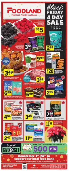 Preview of leaflet Black Friday from shop Foodland is valid from Nov 27, 2025