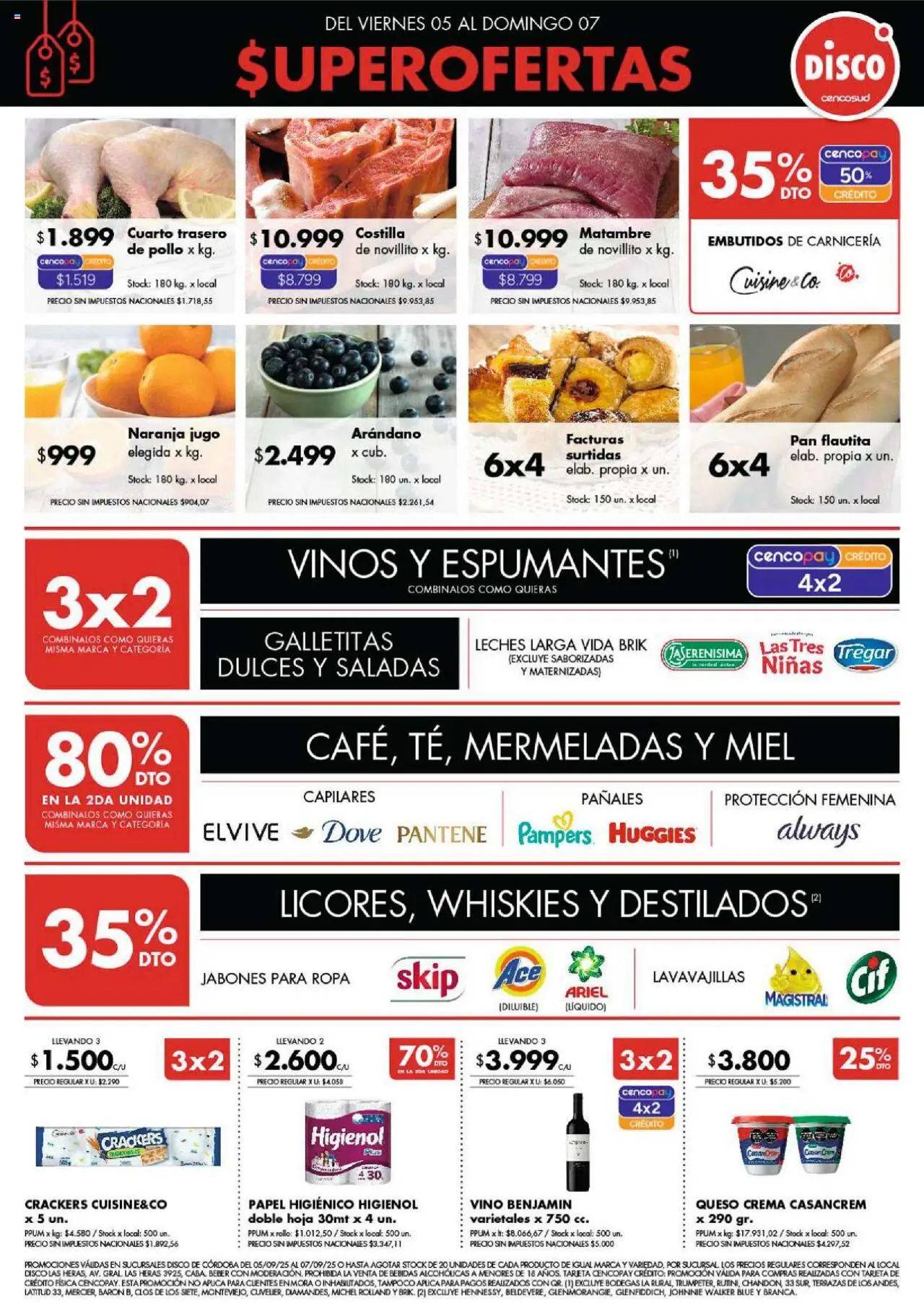 Disco Ofertas - CBA del 05/09/2025 Online