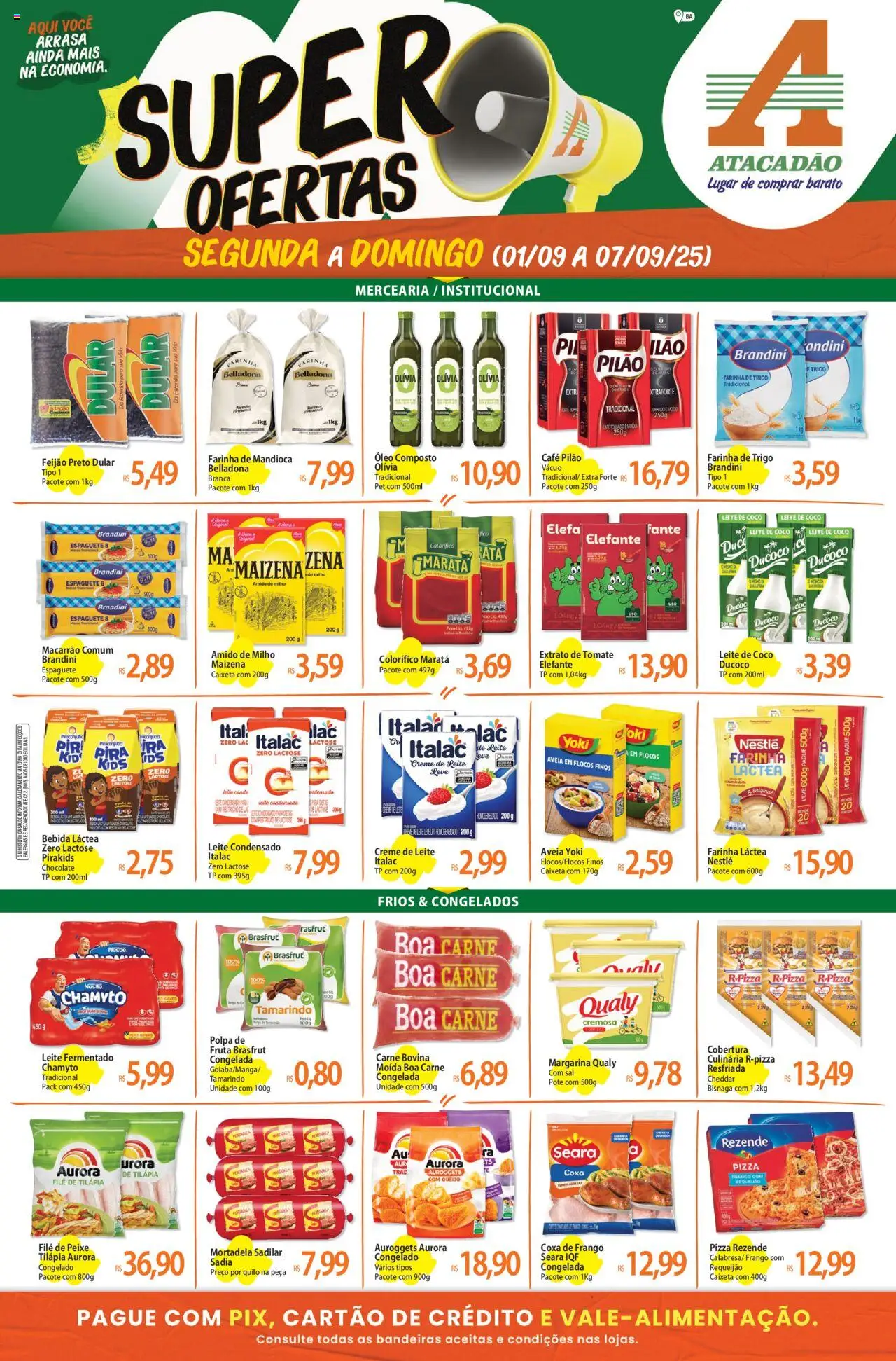 Atacadão folheto "Ofertas - BA" válido a partir de 01/09/2025 - número de página 1