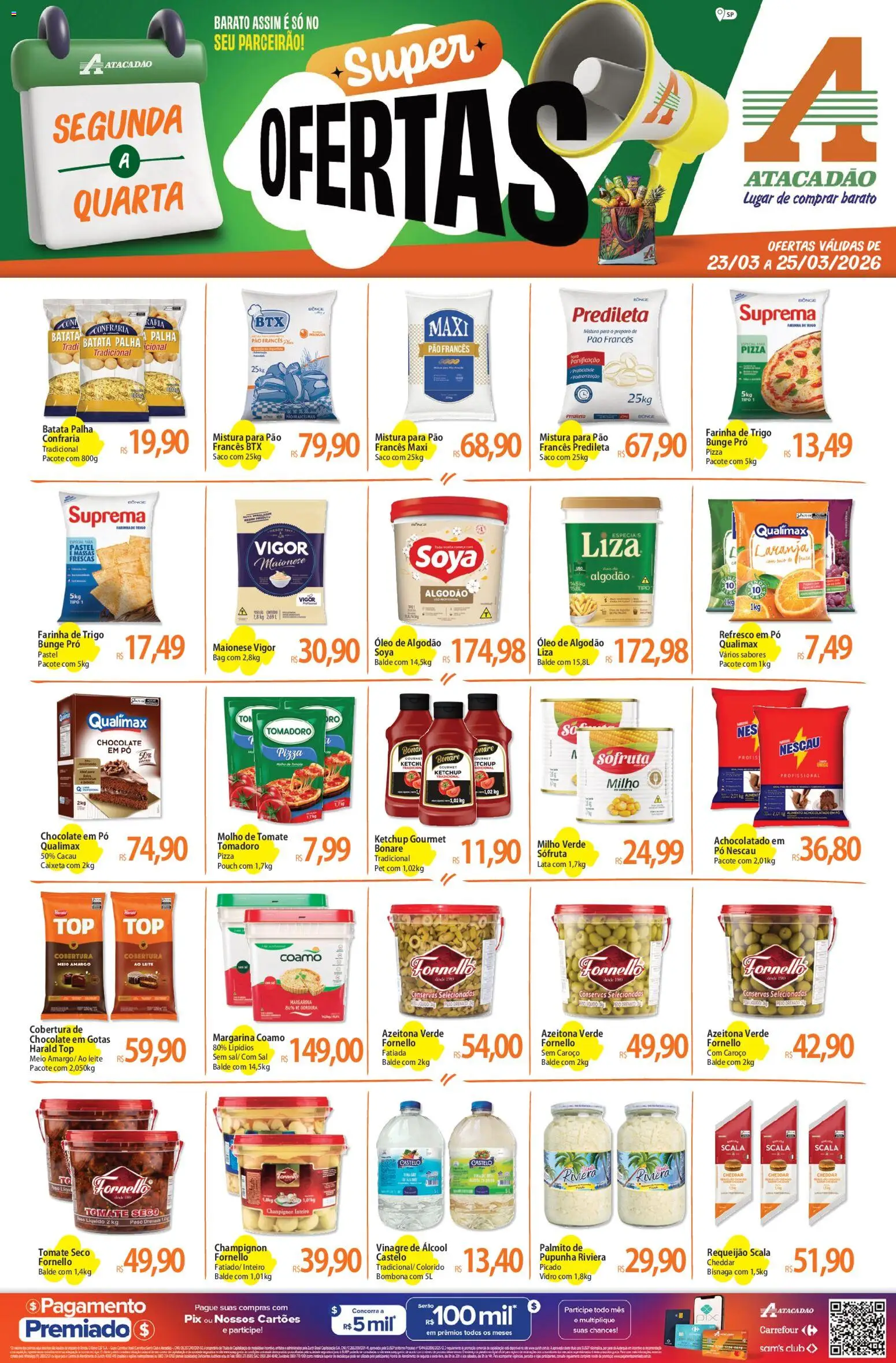 Pré-Visualização do folheto "Atacadão - Ofertas da semana" da loja Atacadão válido a partir de 23/03/2026
