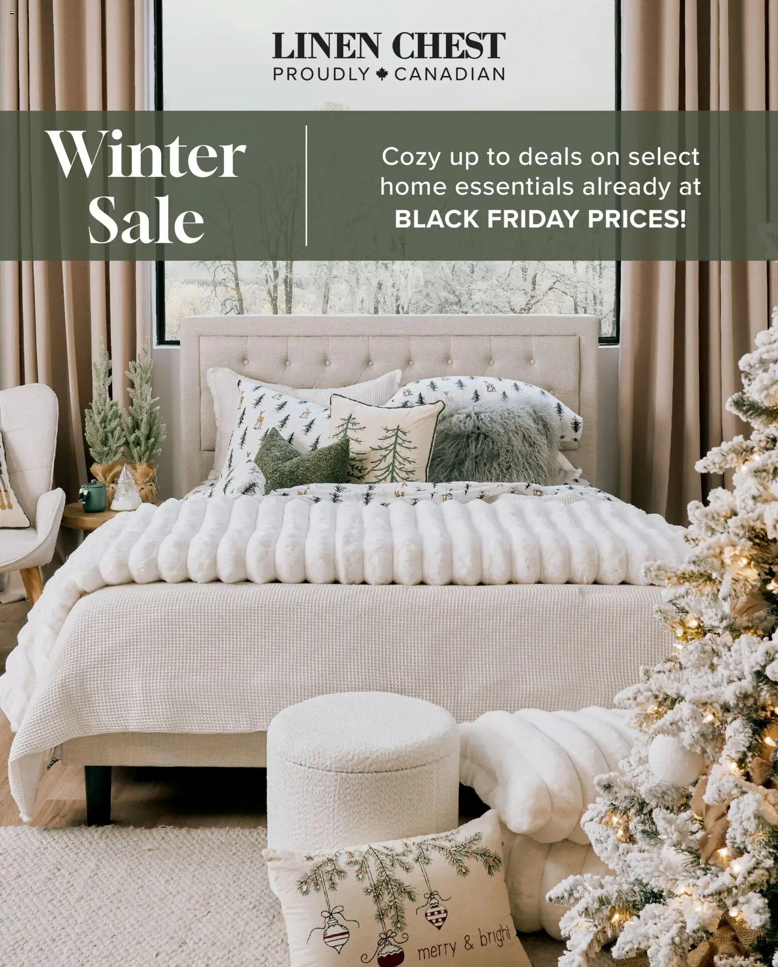 Linen Chest flyer valid from Oct 22, 2025 - page number 1