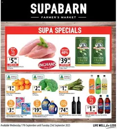 Preview of catalogue Catalogue from shop Supabarn valid 17/09/2025