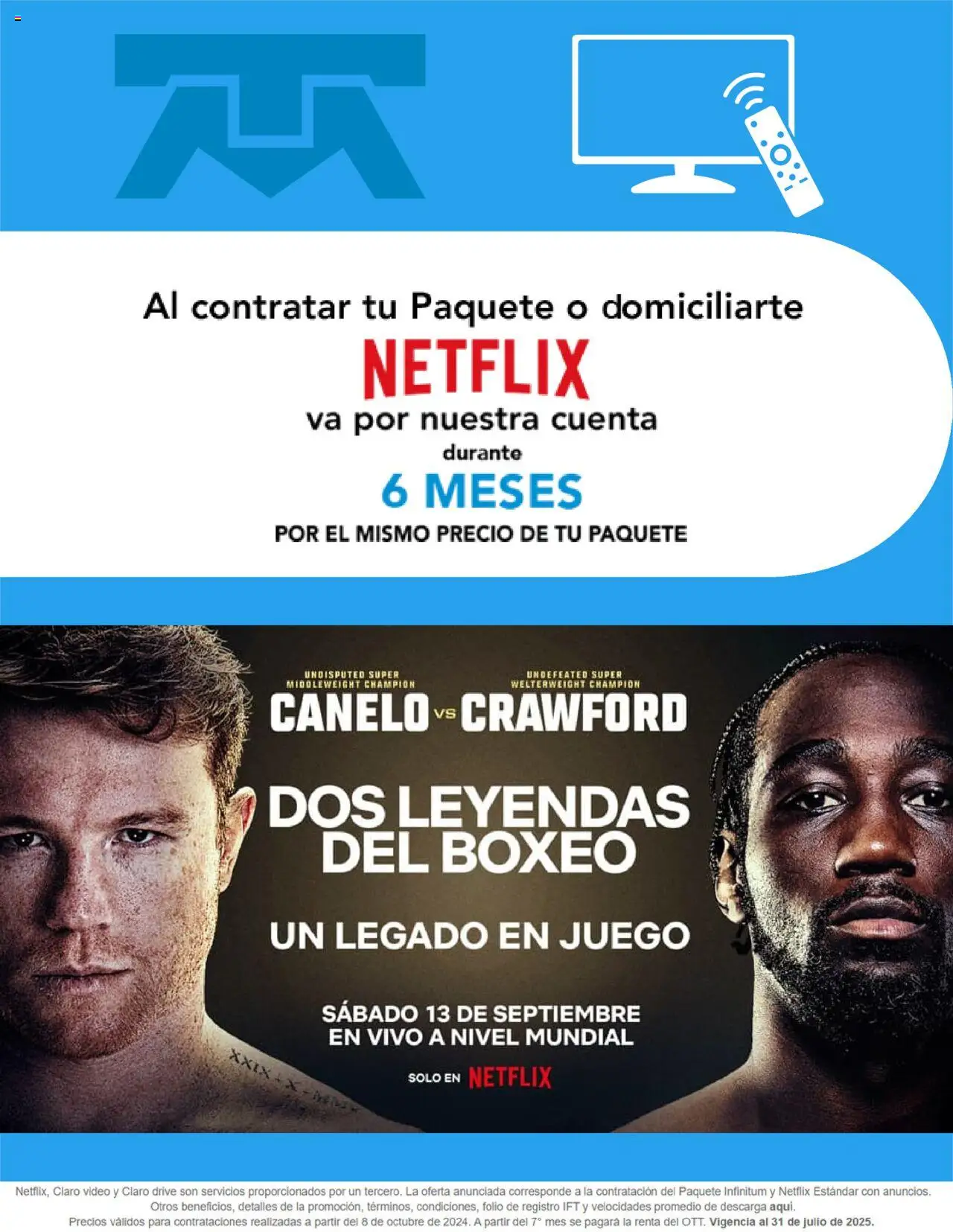 Catálogo Telmex y sus promociones válidas desde el 01/08/2025 - Número de página 1 - Juego, Video