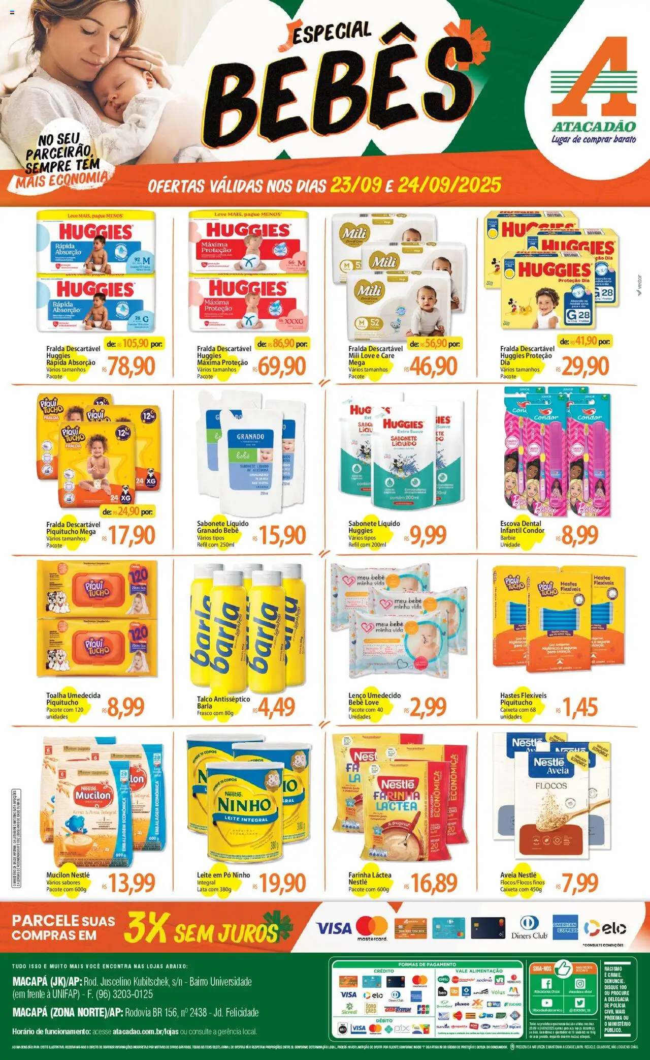 Atacadão folheto "Ofertas - AP" válido a partir de 23/09/2025 - número de página 1