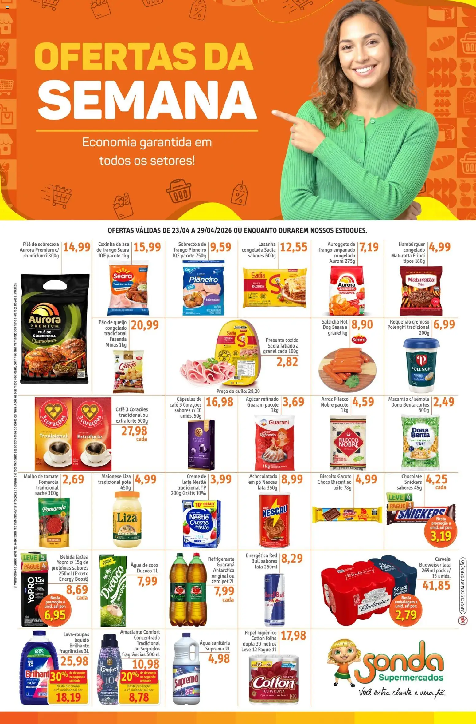 Pré-Visualização do folheto "Sonda - Ofertas da semana" da loja Sonda válido a partir de 23/04/2026