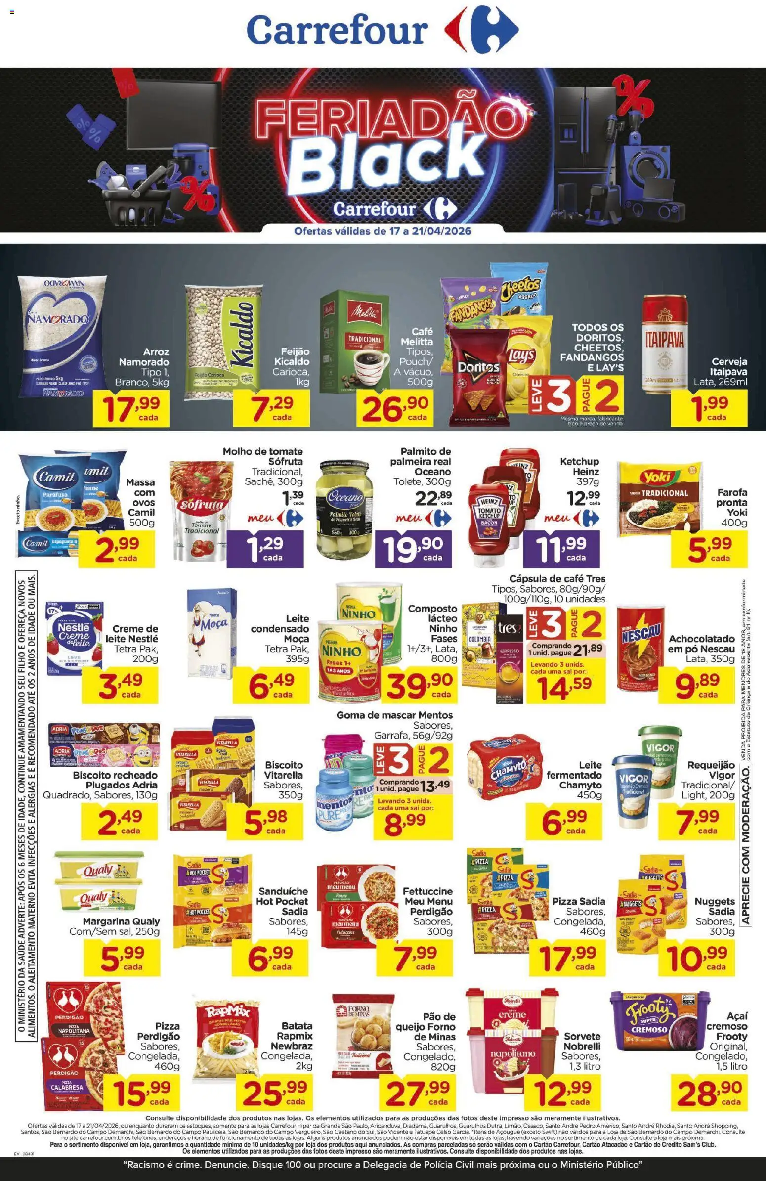 Pré-Visualização do folheto "Carrefour ofertas FDS" da loja Carrefour válido a partir de 17/04/2026