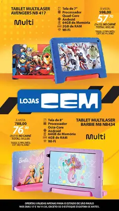 Pré-Visualização do folheto "Ofertas atuais" da loja Lojas Cem válido a partir de 17/11/2025 | Página: 8