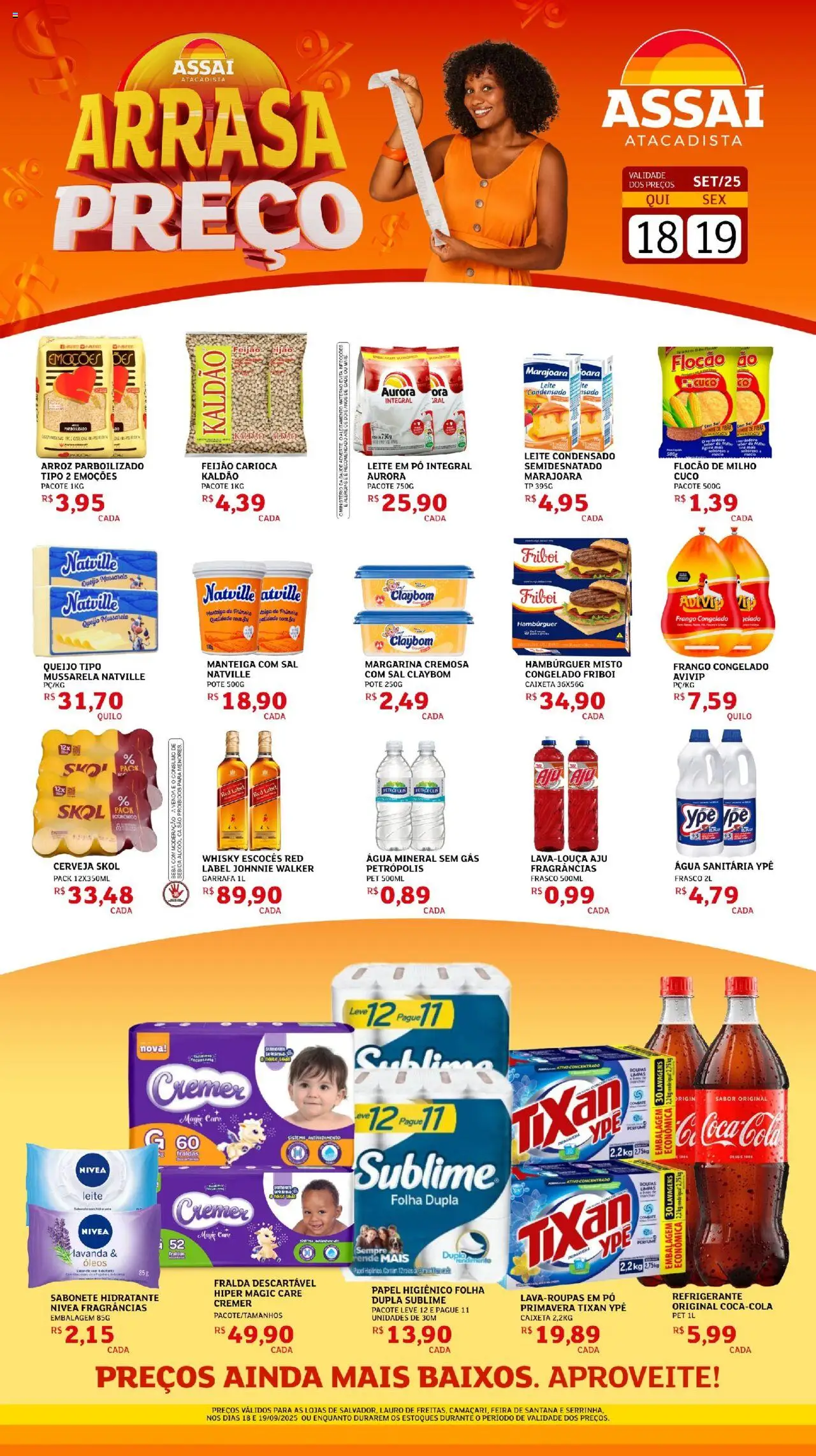 Assaí Atacadista folheto "Encarte - BA" válido a partir de 18/09/2025 - número de página 1