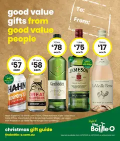 Preview of catalogue Catalogue BAIRNSDALE from shop The Bottle-O valid 10/11/2025