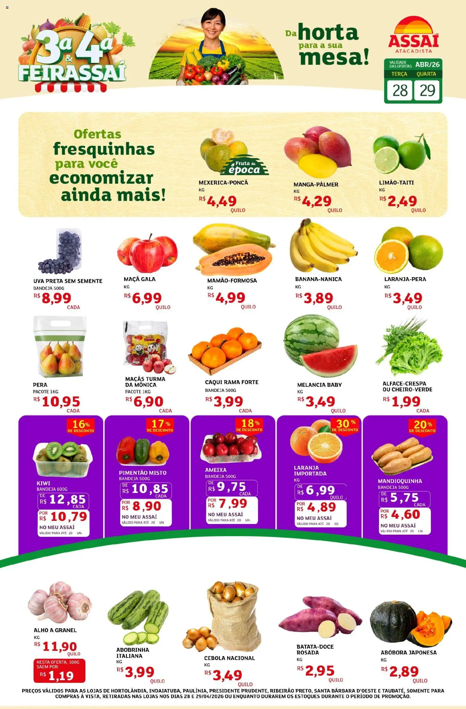 Pré-Visualização do folheto "Assaí Atacadista ofertas - SP" da loja Assaí Atacadista válido a partir de 28/04/2026