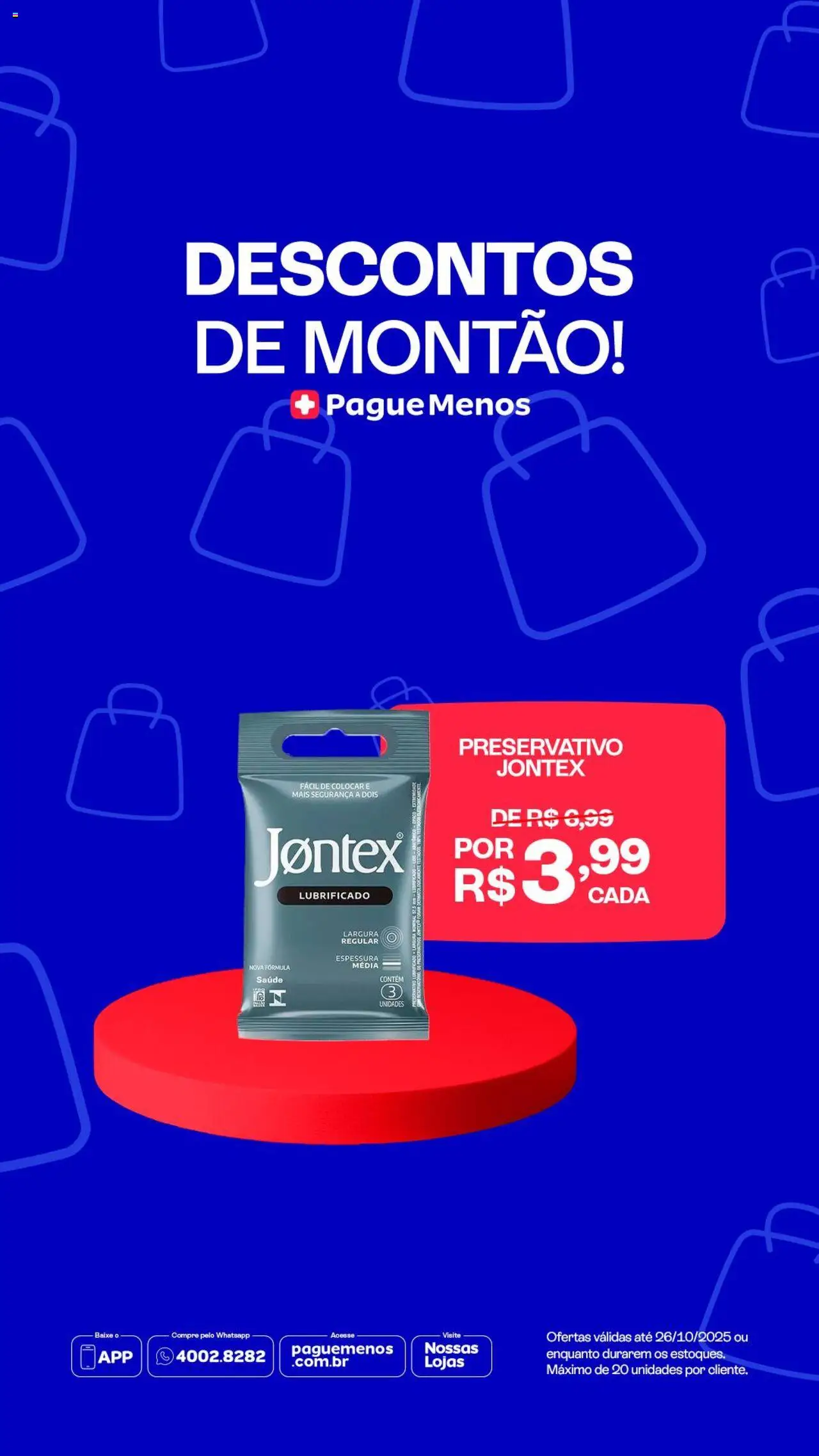 Pague Menos folheto "Catálogo atual" válido a partir de 20/10/2025 - número de página 1